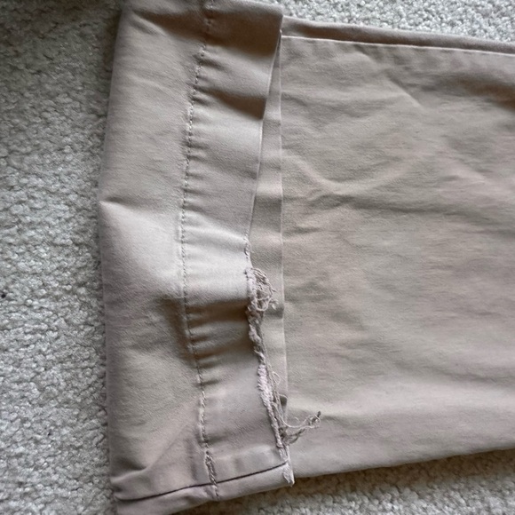 Express Khaki Wide Leg Pants | Size 8 | Neutral Beige Workwear Casual - Picture 2 of 5